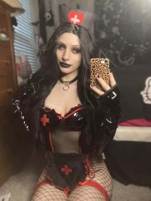 Your naughty nurse will see you now..