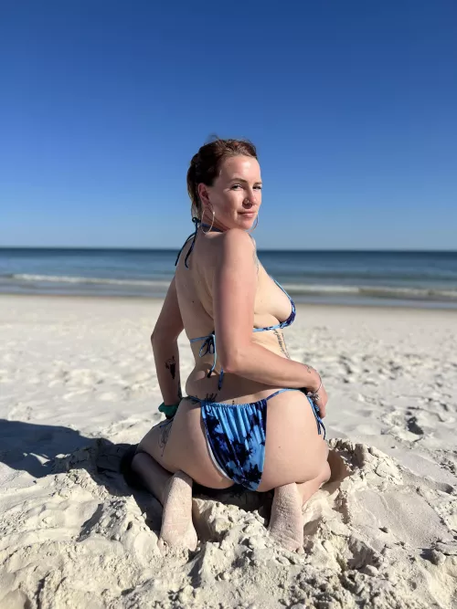 Best friend at the beach