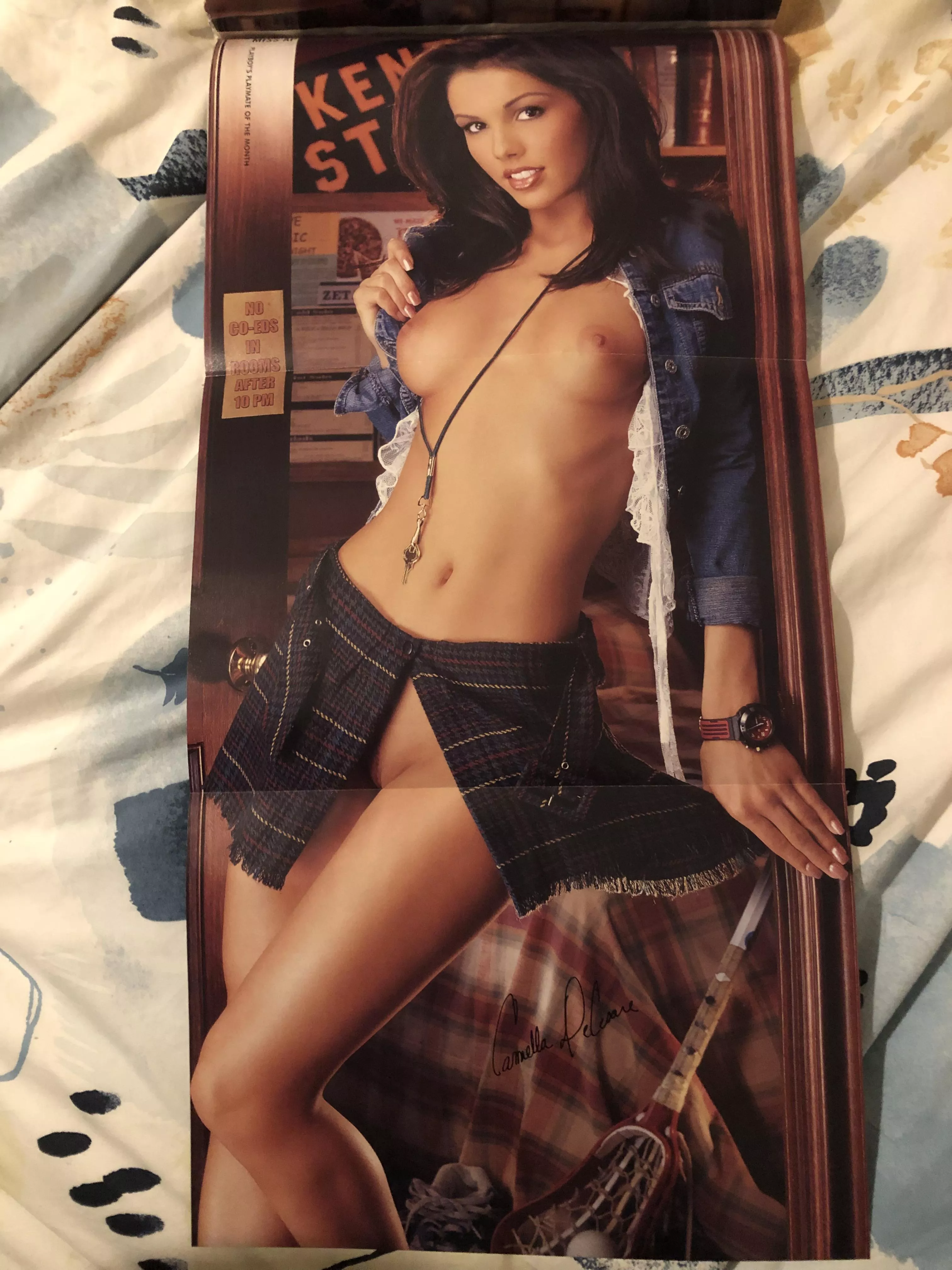 Carmella DeCesare Miss April 2003