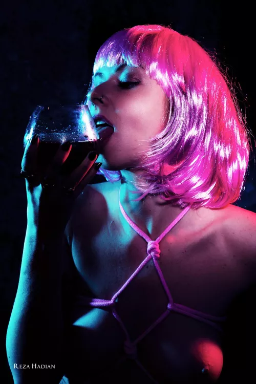 First time doing shibari