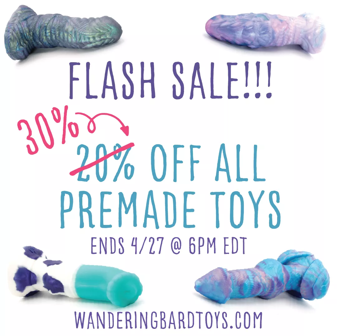 Flash Sale @ The Wandering Bard