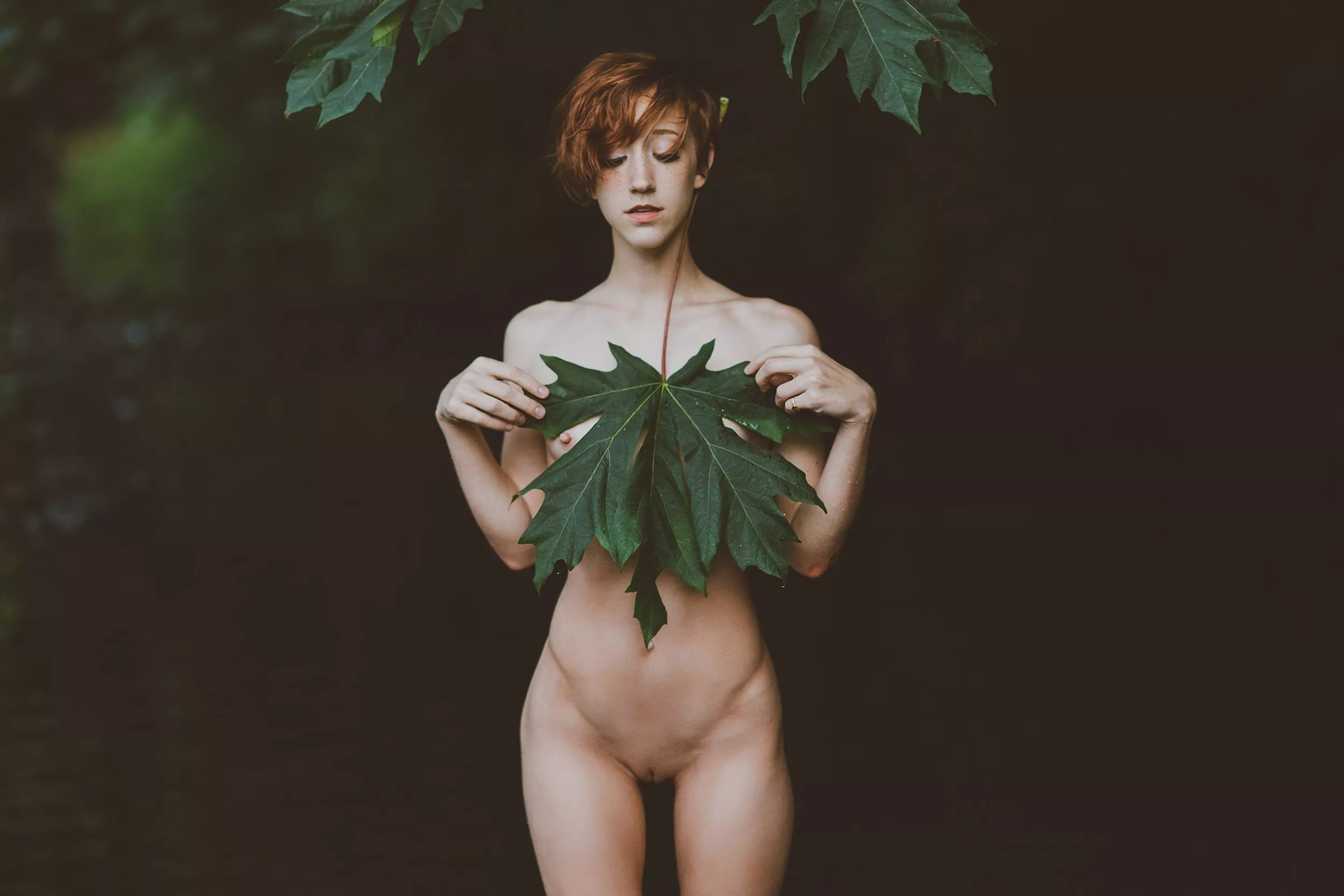 Freckled redhead dryad with an IUD will drive you crazy