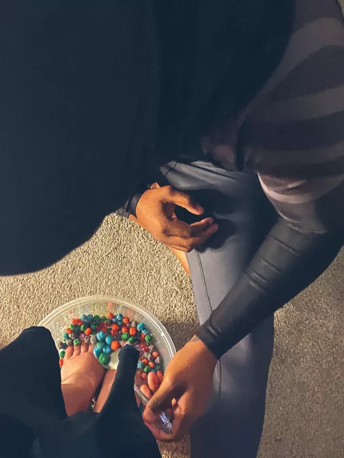 Have You Ever Had A Midnight Snack From Your Dommeβs Feet?