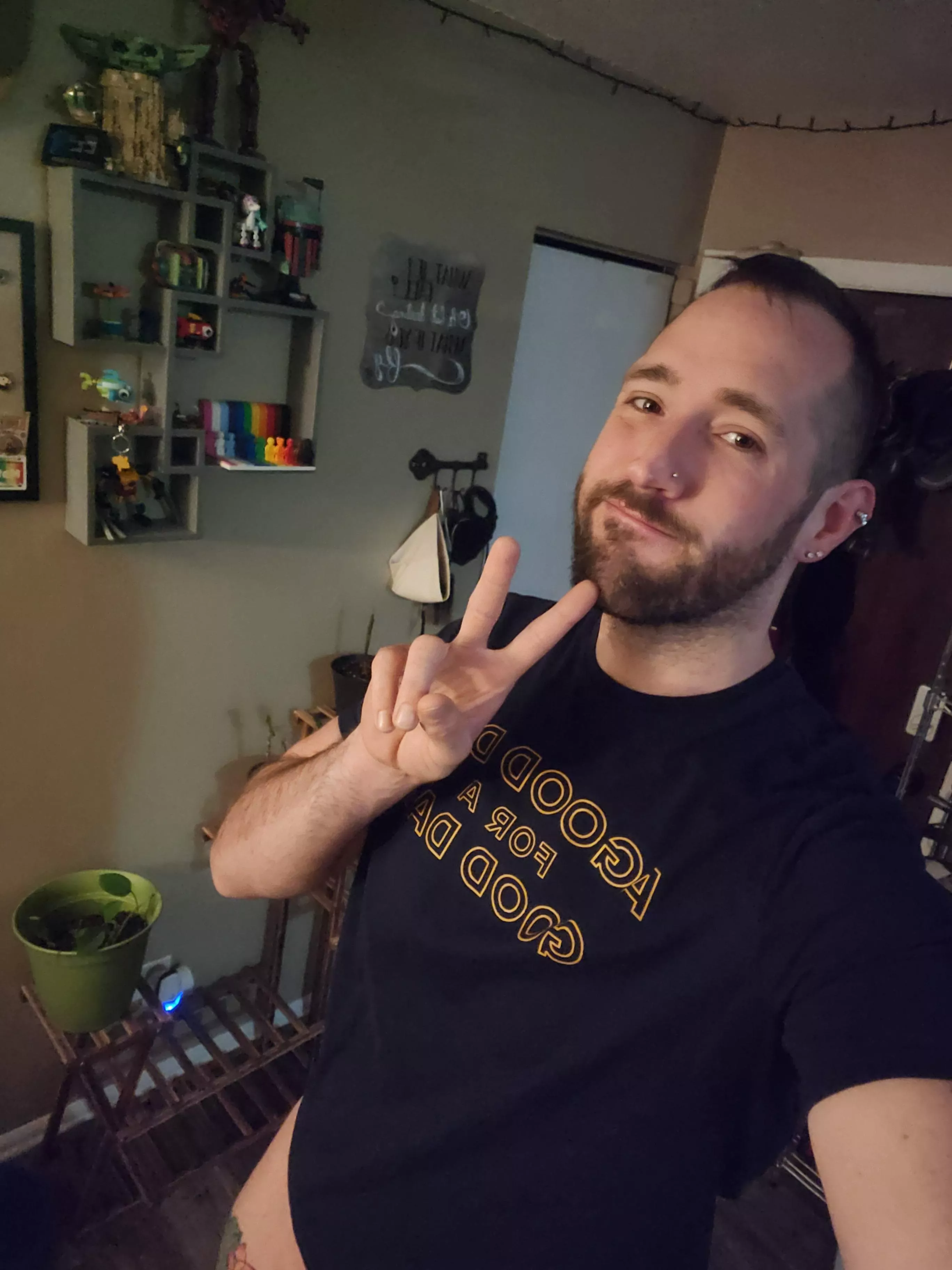 Hey. You're gonna have a good day. It may not be perfect, but your part of it and that's pretty great. Hey. You're gonna have a good day. It may not be perfect, but your part of it and that's pretty great.