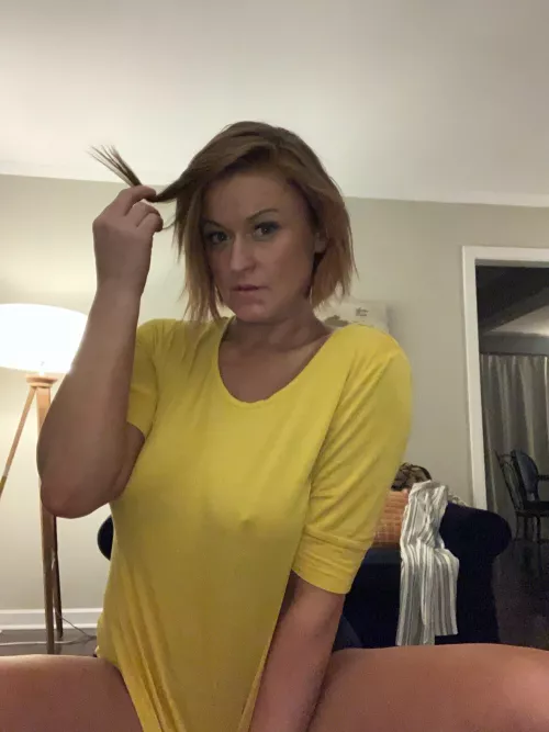 Hope my shirt isn't too revealing