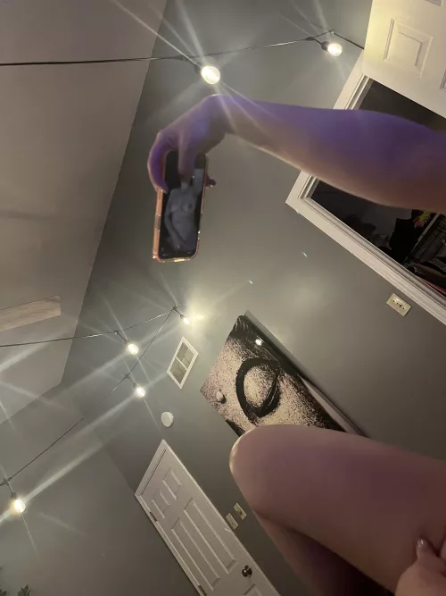 How my night ended. Late night sesh playing live with a fan…