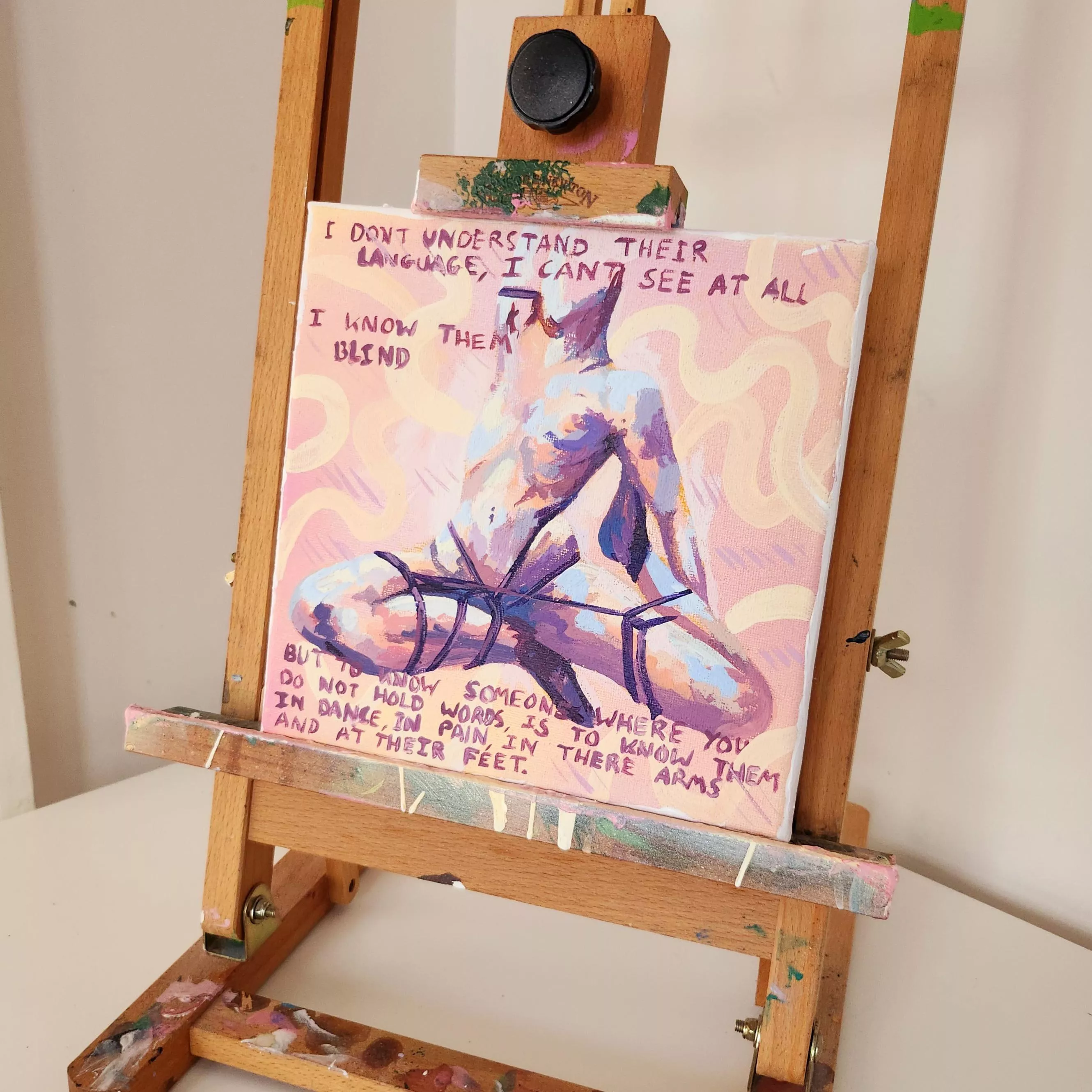 'I know them blind' by me