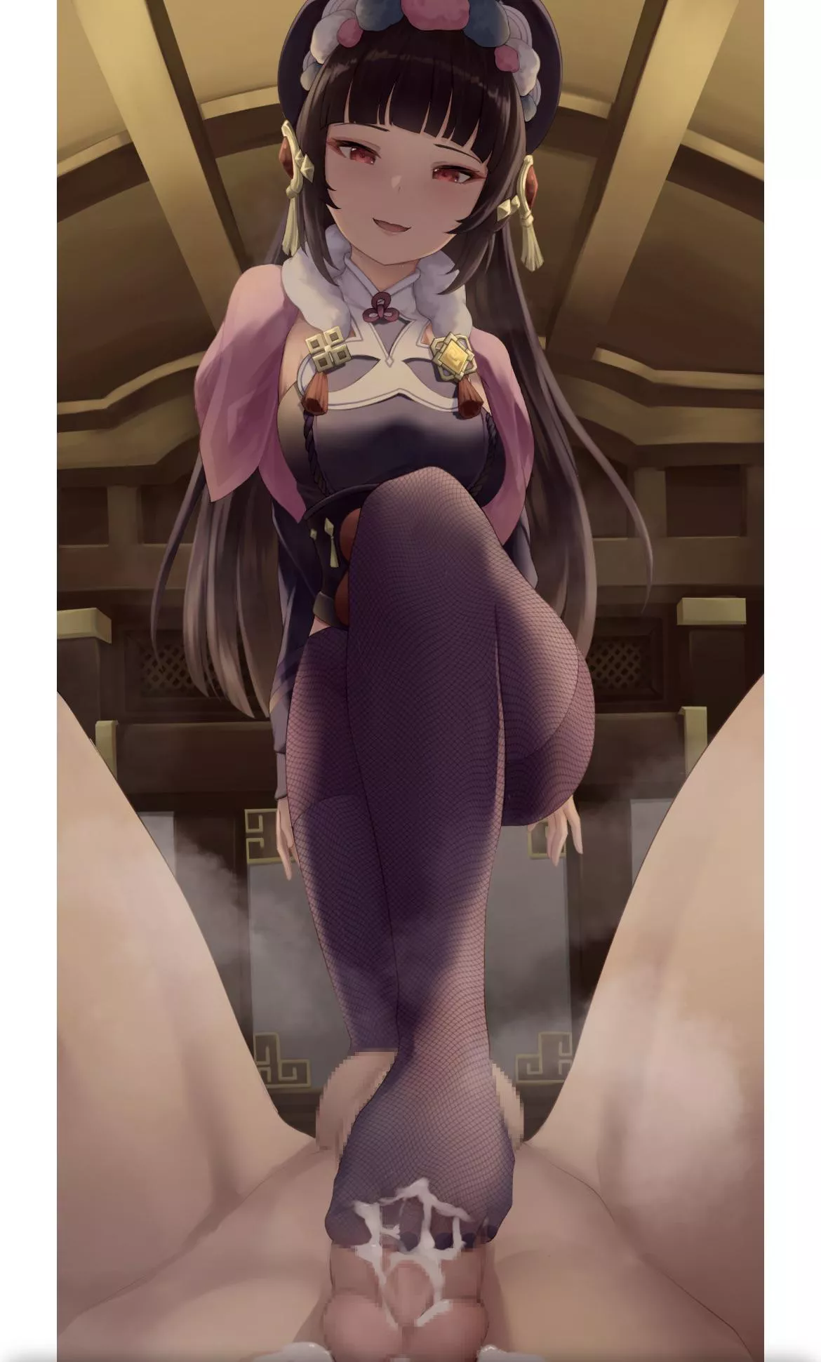 I love the sadistic face she is making