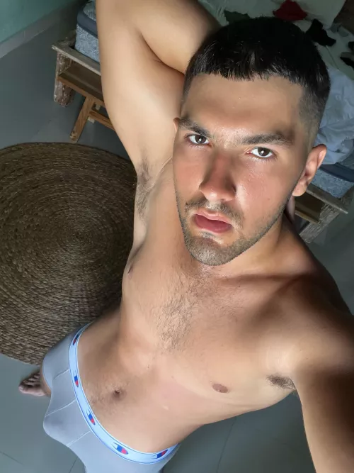 Inhale the masculine scent of my armpits one time and you’re addicted for life