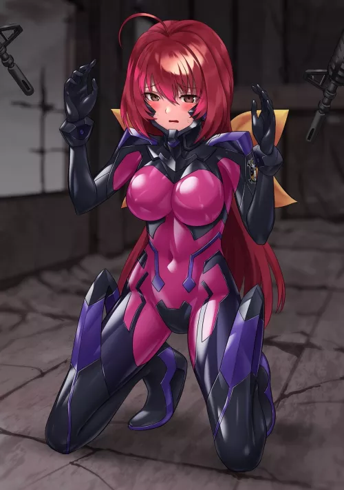 Kagami Sumika Fortified Suit Captured ( Kurione) [Muvluv]
