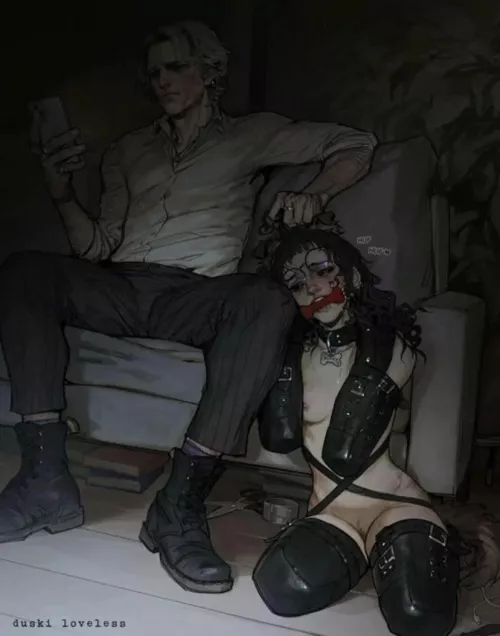 Looking for a slave to be in her place, tied near my knees, trained to be fucked and suck at my command. One who could take some good slapping.