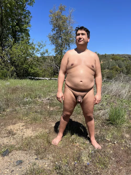 Love to be naked in the outdoors again!