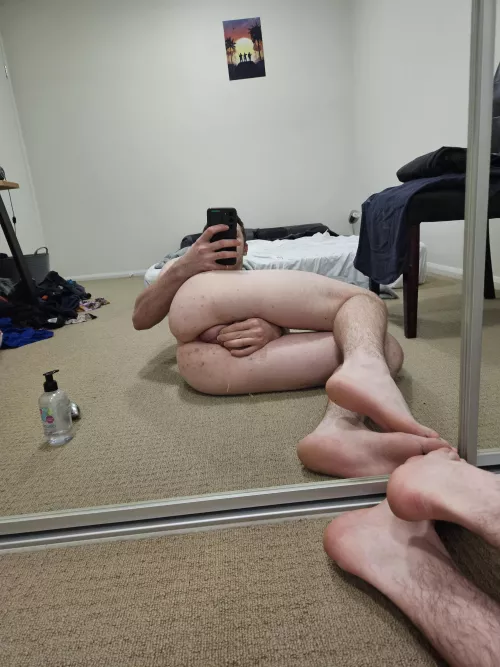 My ass looks good with my cock in it