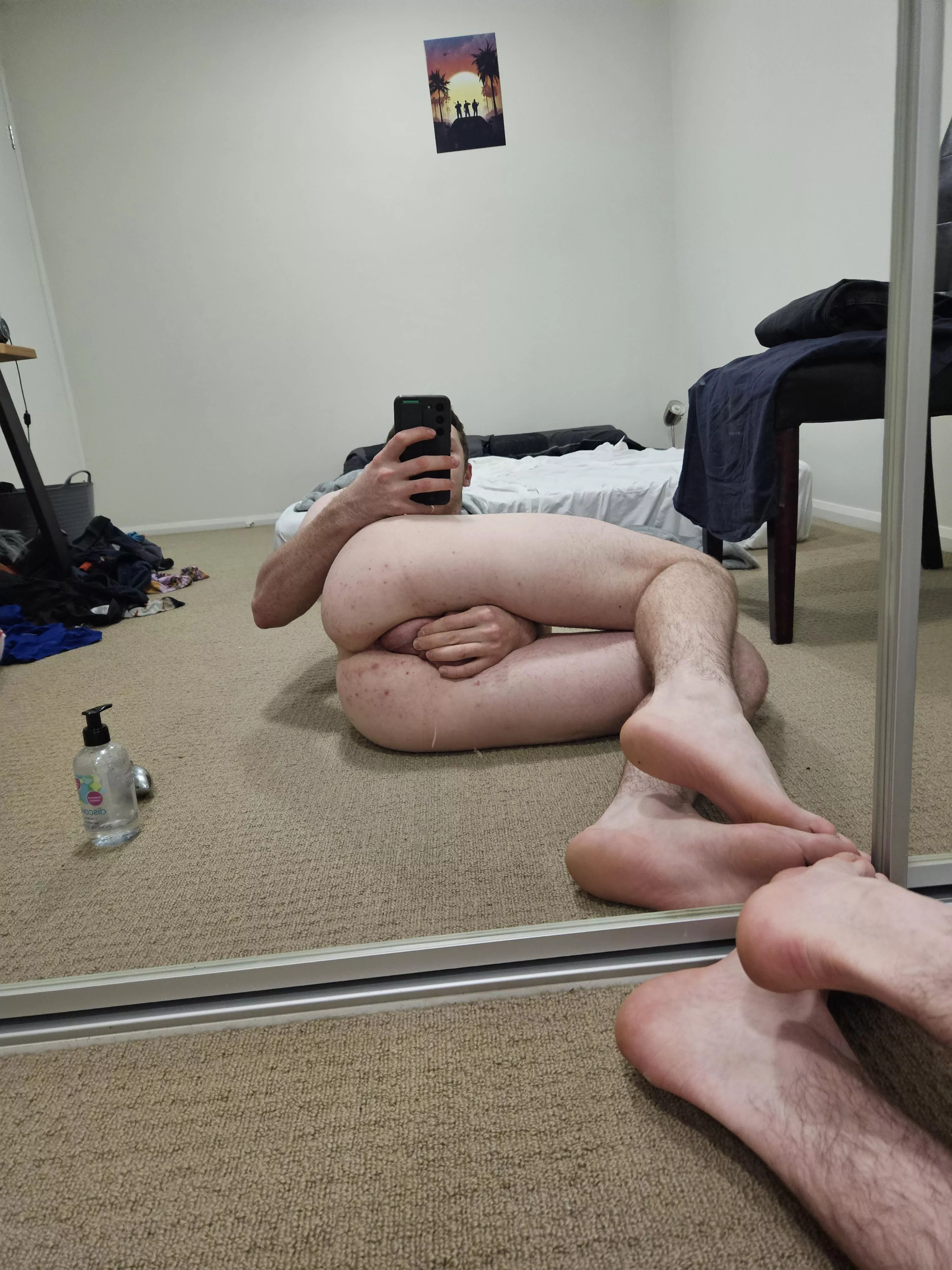 My ass looks good with my cock in it