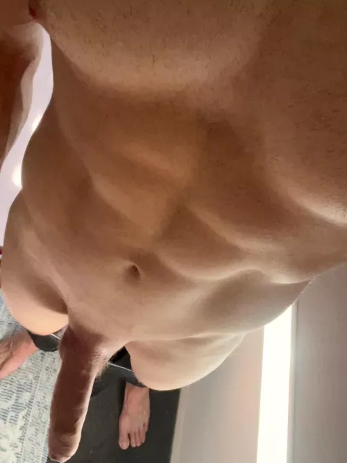My morning wood is waiting 😏😈