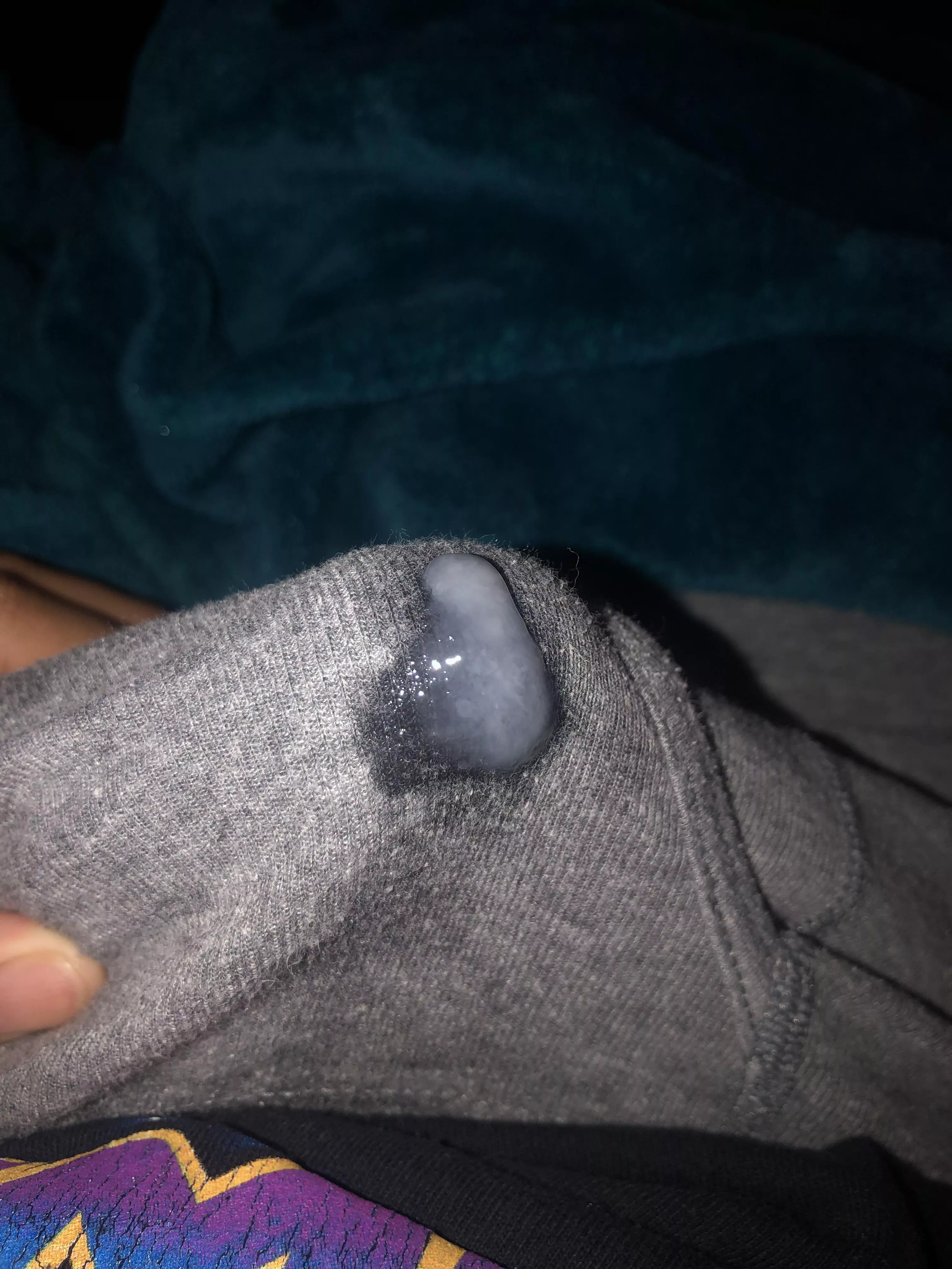 [proof] Cum through underwear