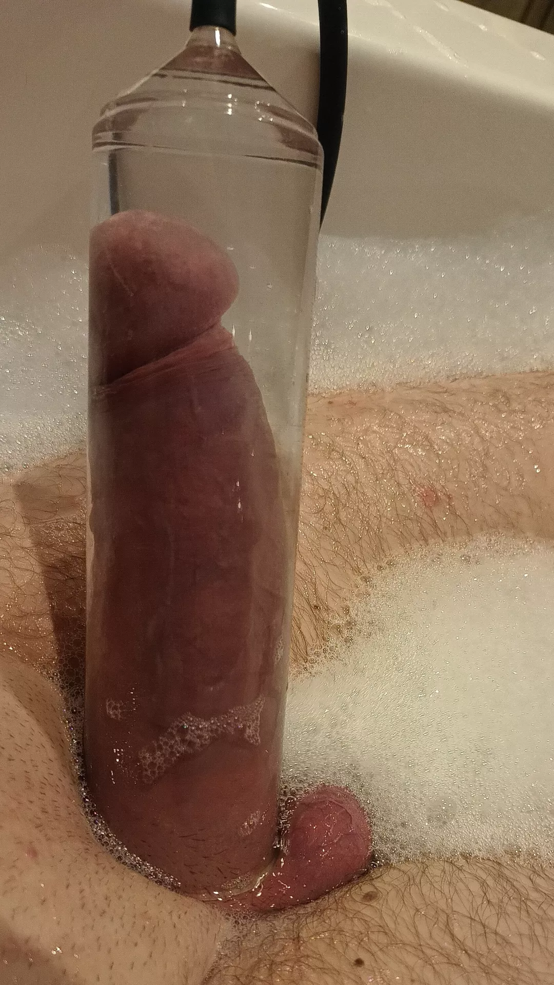 Pumping in the tub!