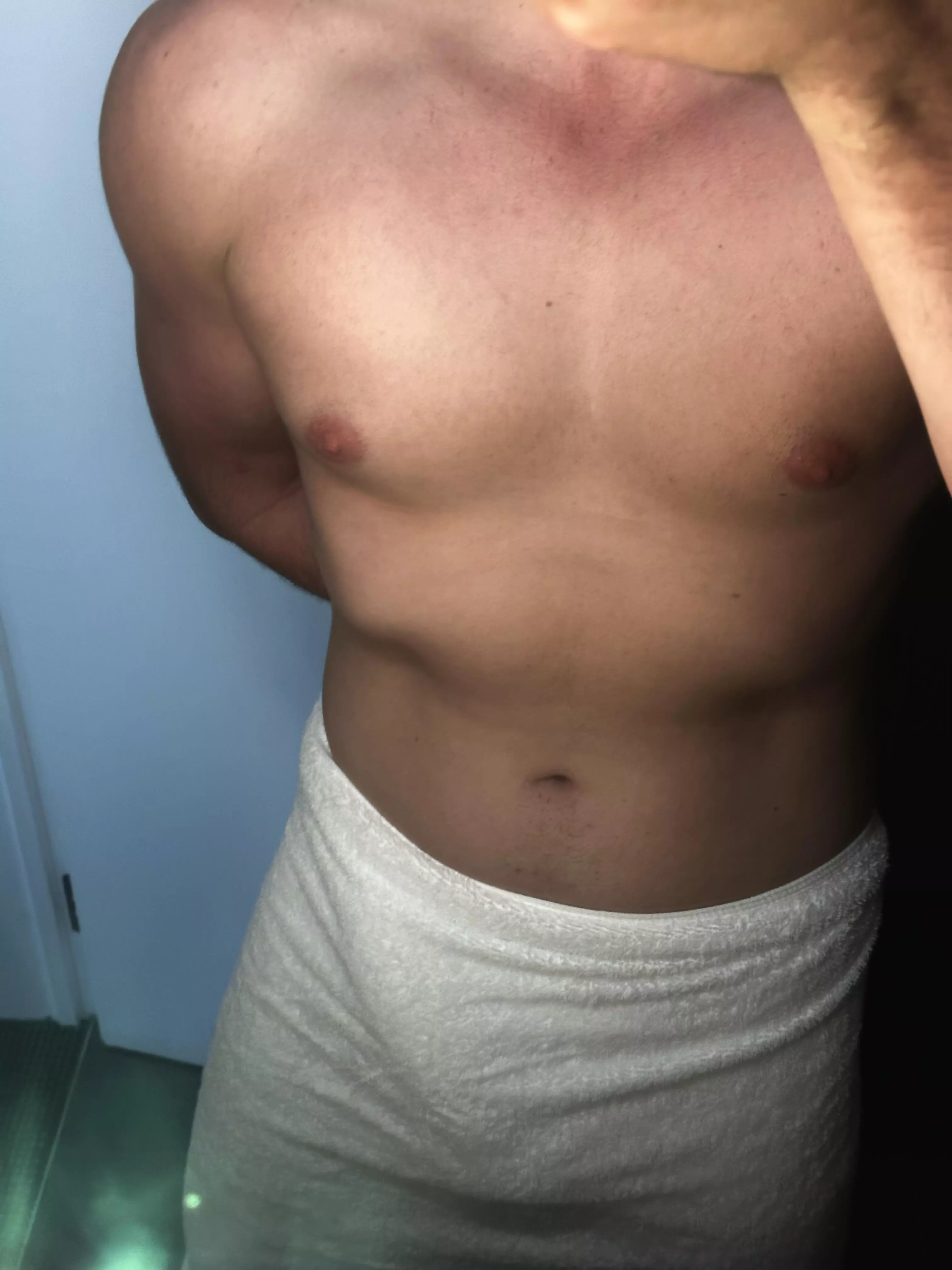 Should I lose the towel?