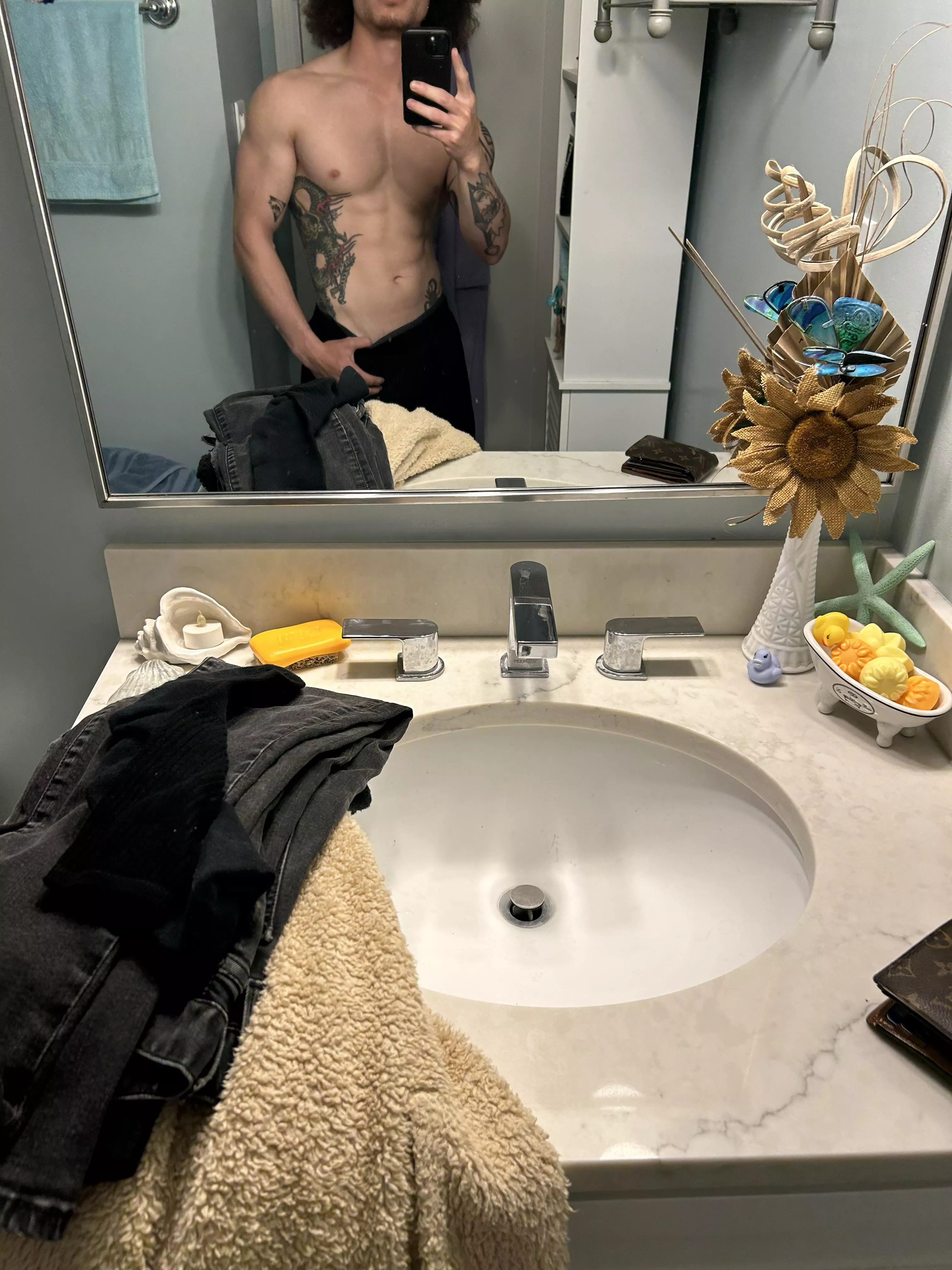 That Pre-Shower look