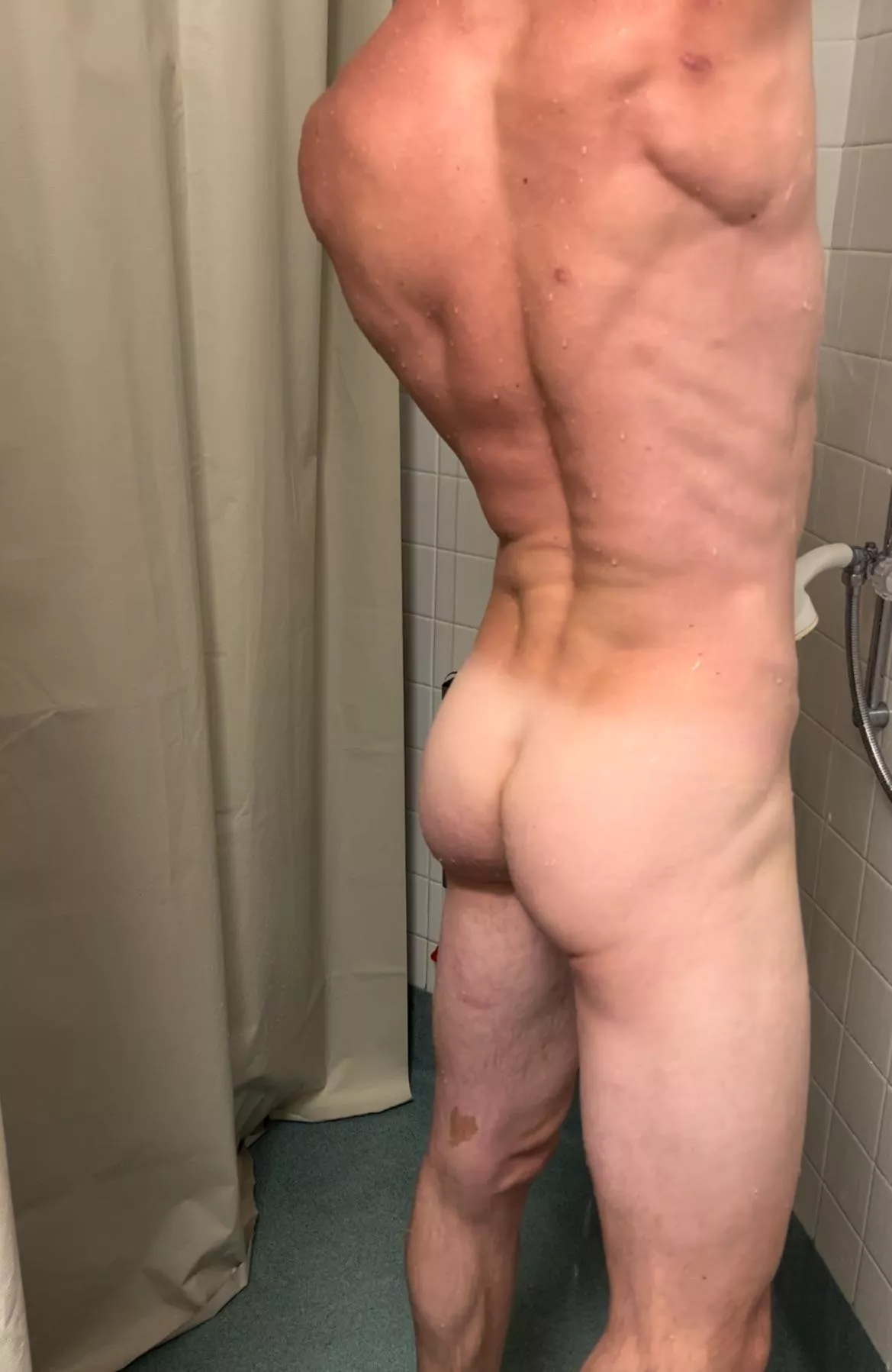 The area without a tan also happens to be the only place I’m really holding onto any fat. I hope you like it a little pinch-able!