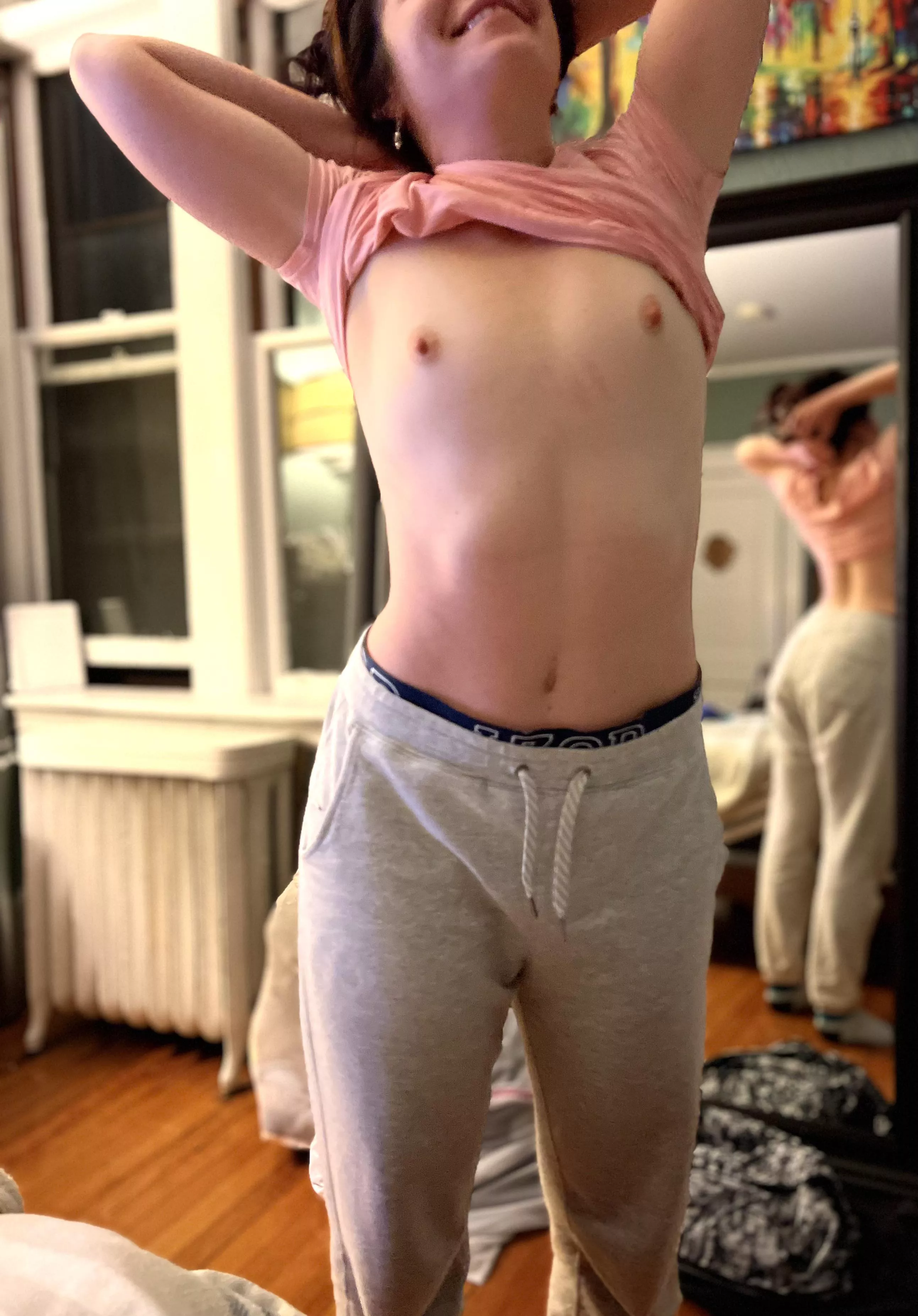 Tiny boobies, goofy wife [f]