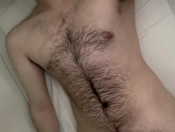 Would you kiss my chest while jerking me off? (20)