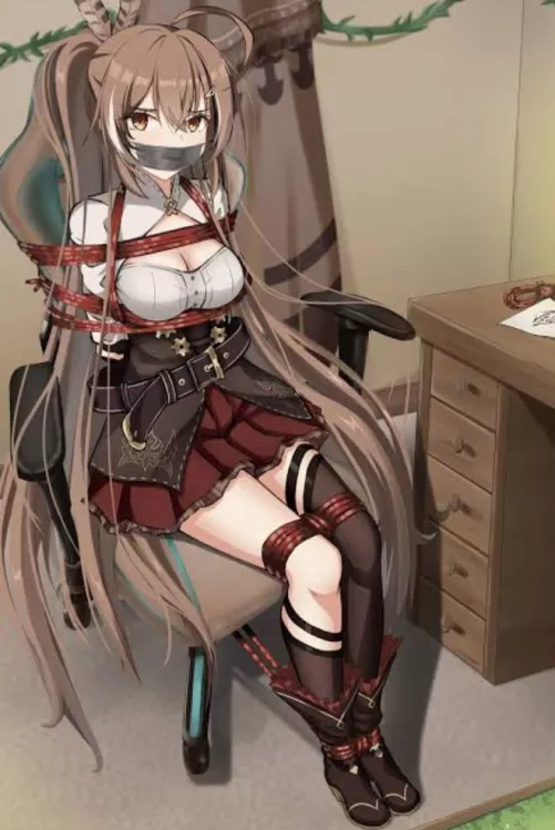 All tied up and pretty