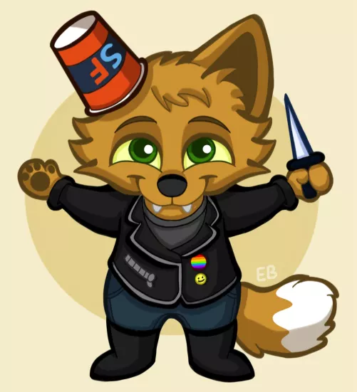 Chibi Gregg Lee from Night in the Woods (OC)