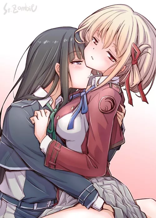 Chisato and Takina (studio_zombieSS)[lycoris recoil]