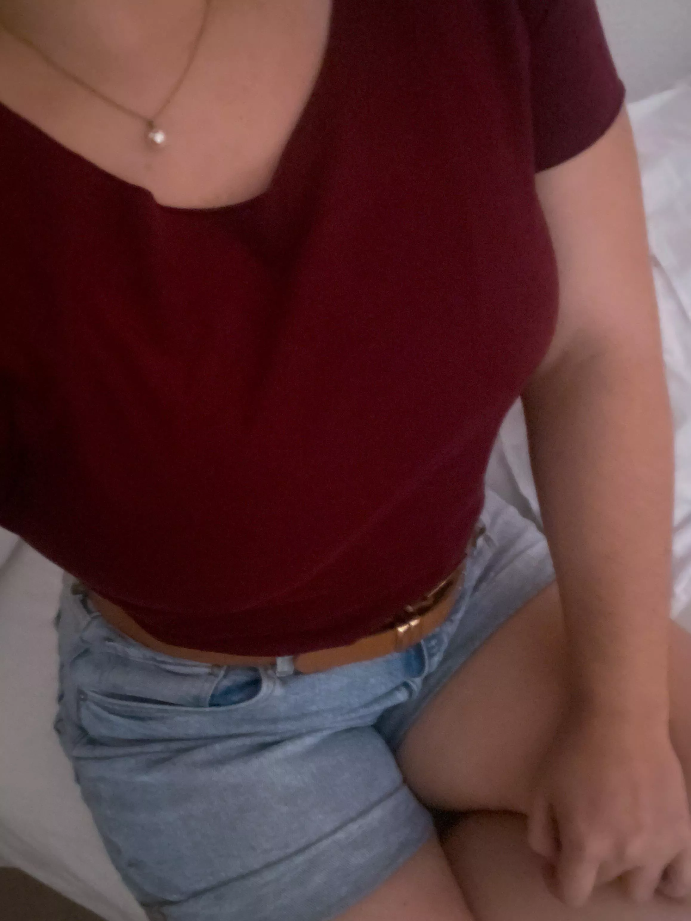 [F] My shorts are tight but I love it anyway