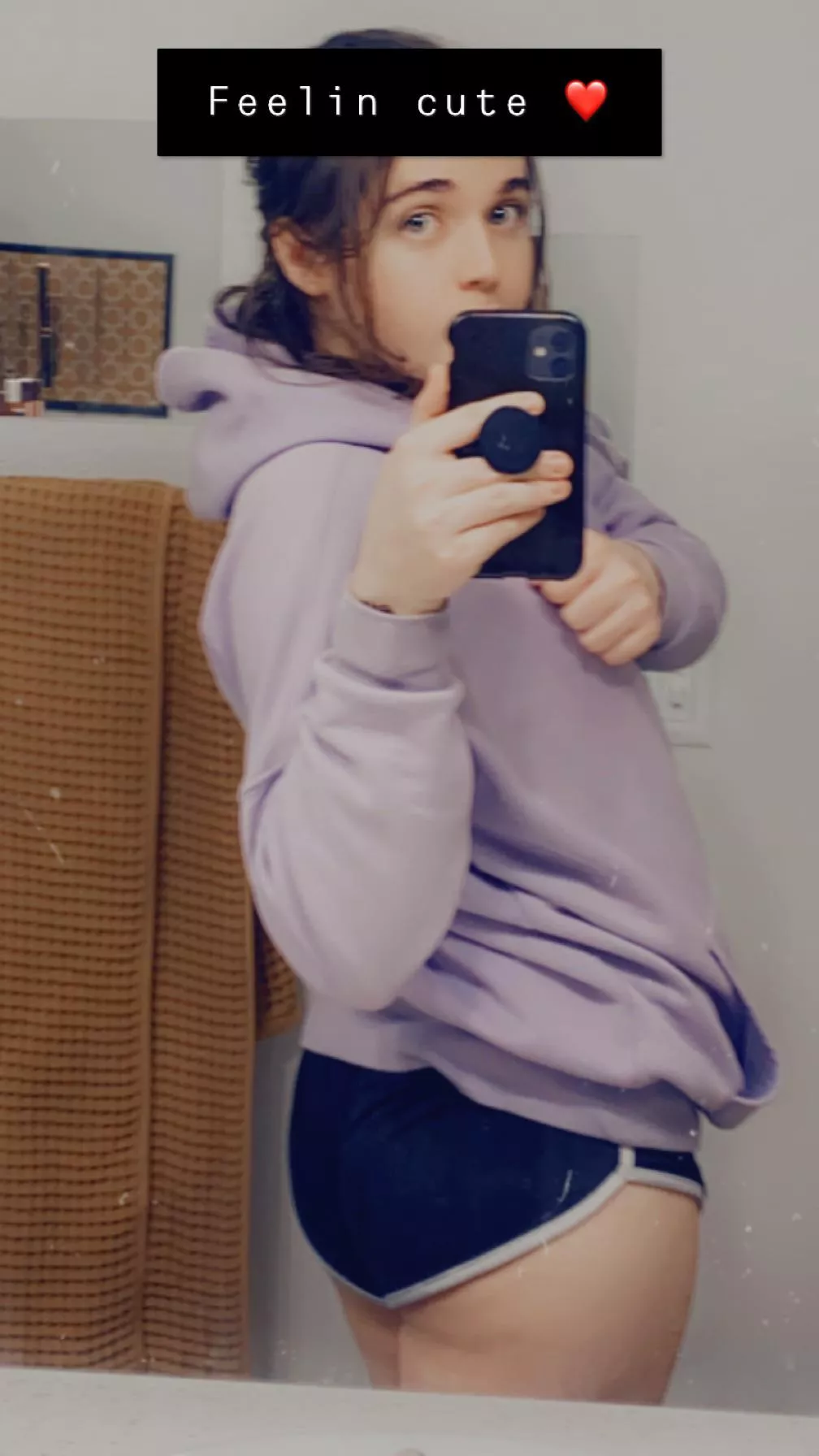 Feelin cute after work, no energy, only cute ❤️