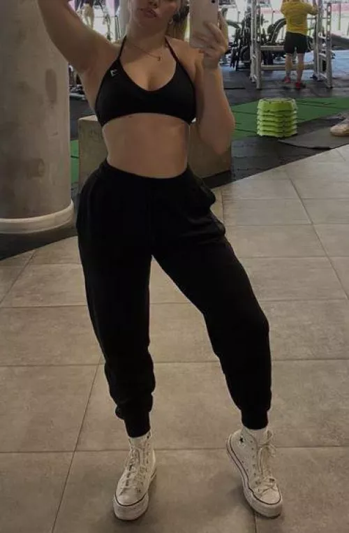 Friday mood in the gym