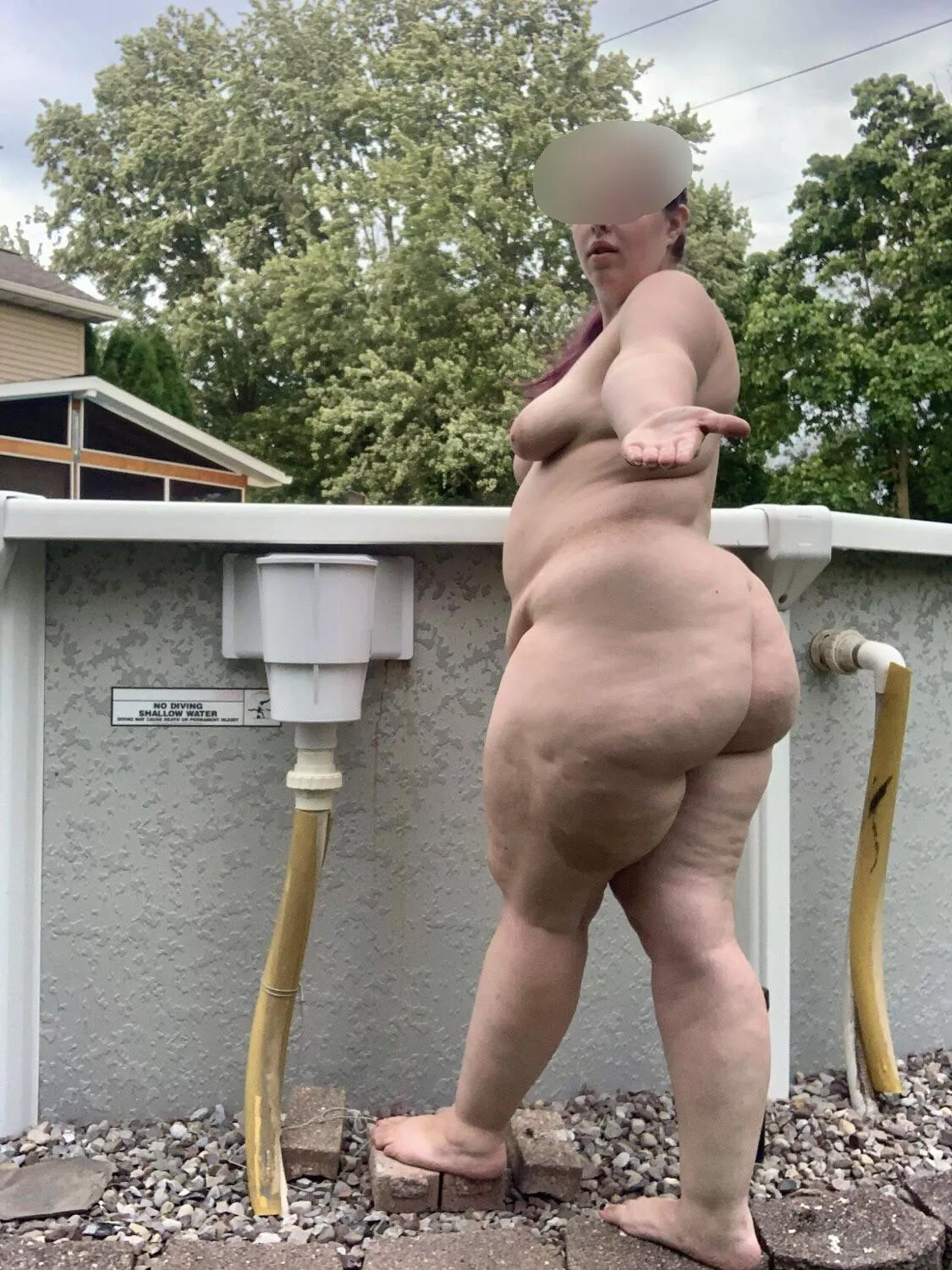 Getting our pool ready to open.