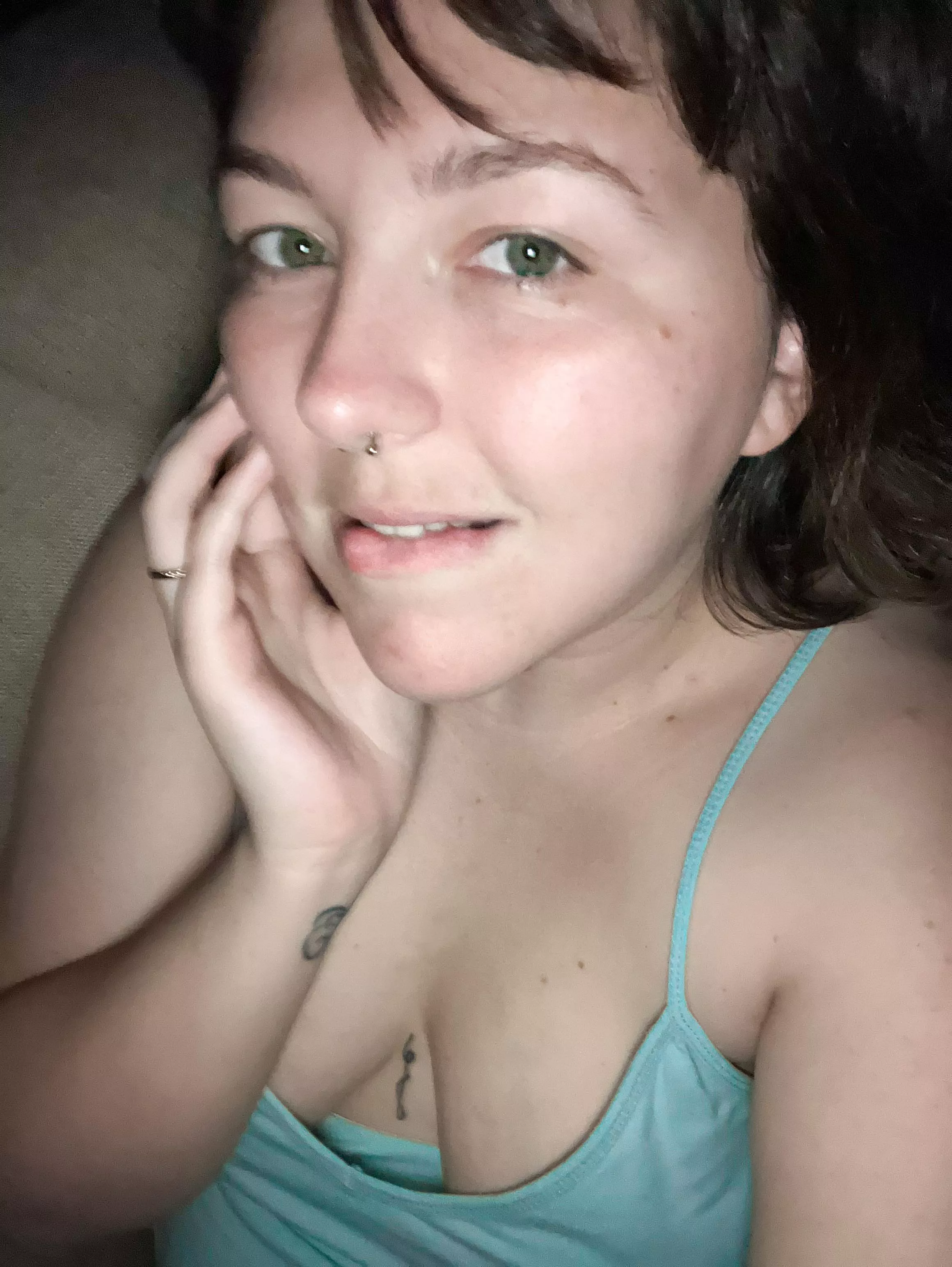 I prefer camis to bras.