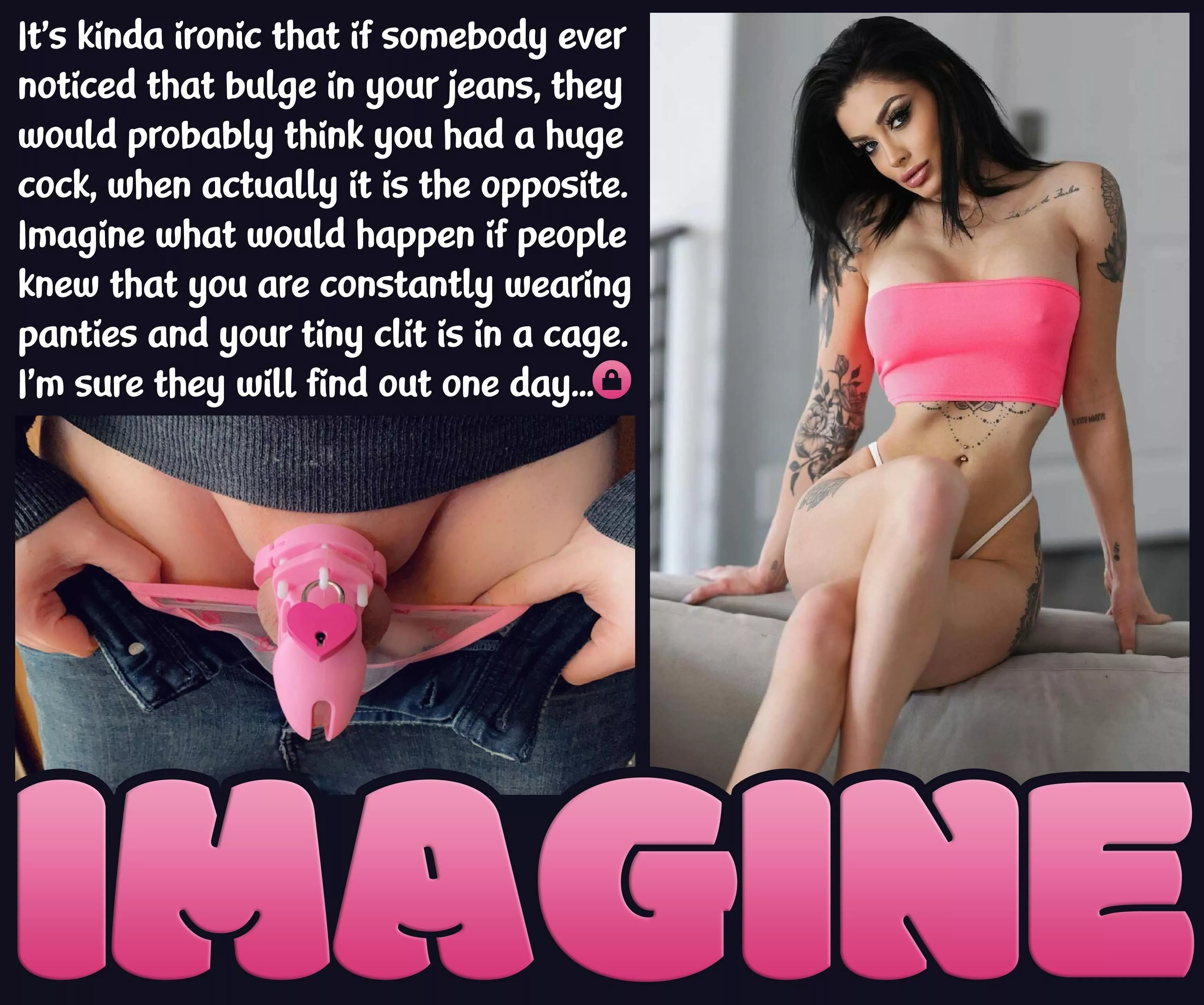IMAGINE [chastity] [femdom] [panties]