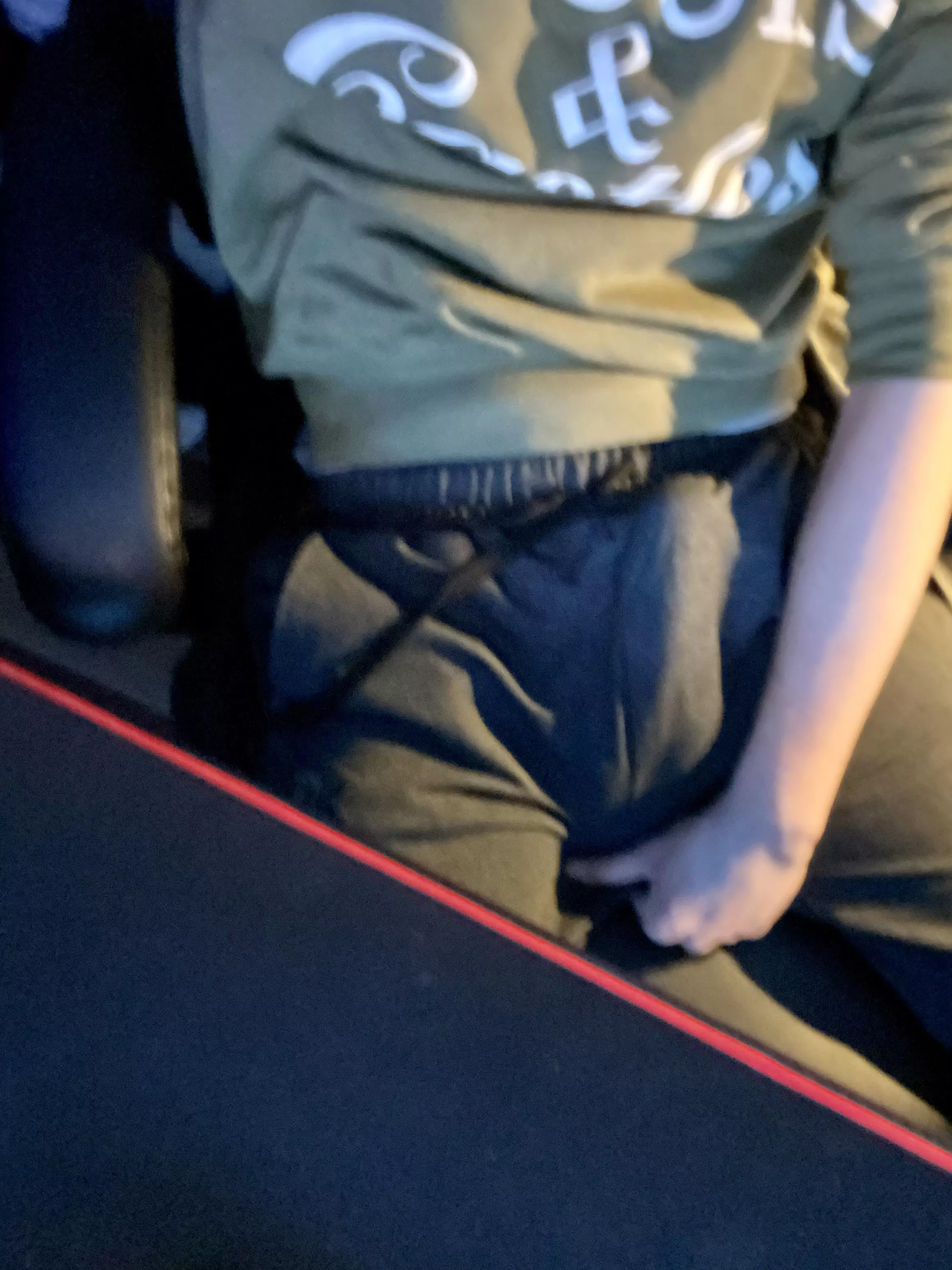 It pulses when I’m gaming with the homies