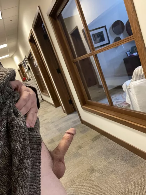 It was a slow day at work