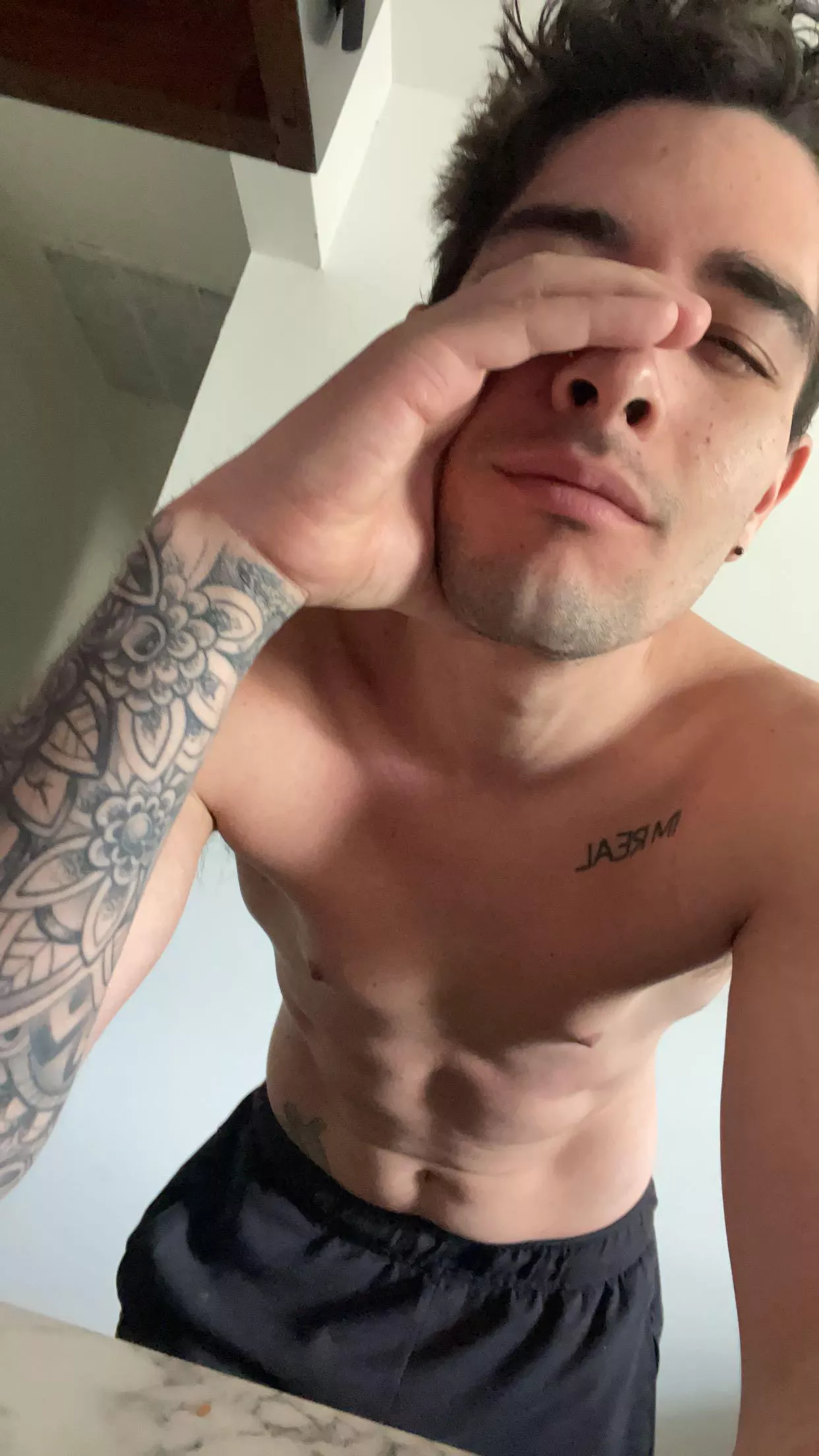 I’ve been working out and eating better. I’m feeling pretty good about myself.