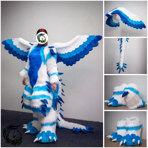 💙 Look at this Finished Bodysuit Commission!! 💙