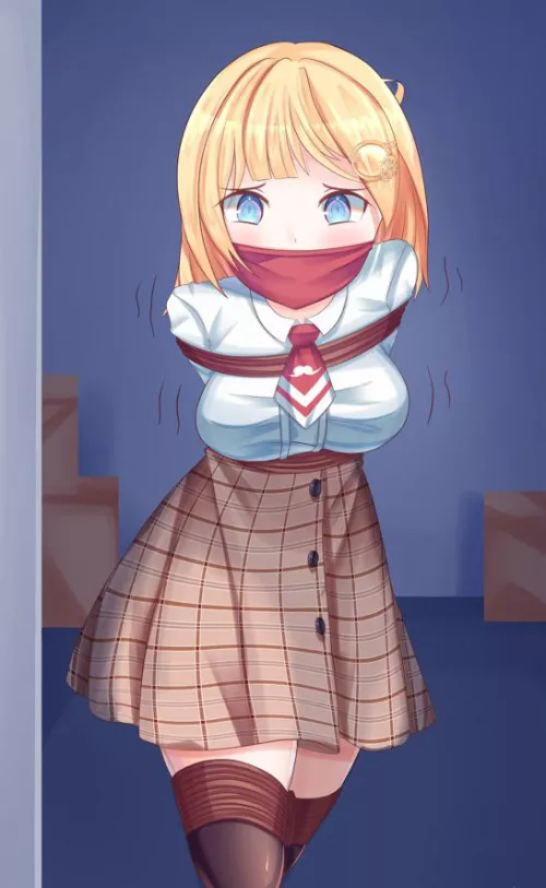 Looks like she’s got herself into trouble