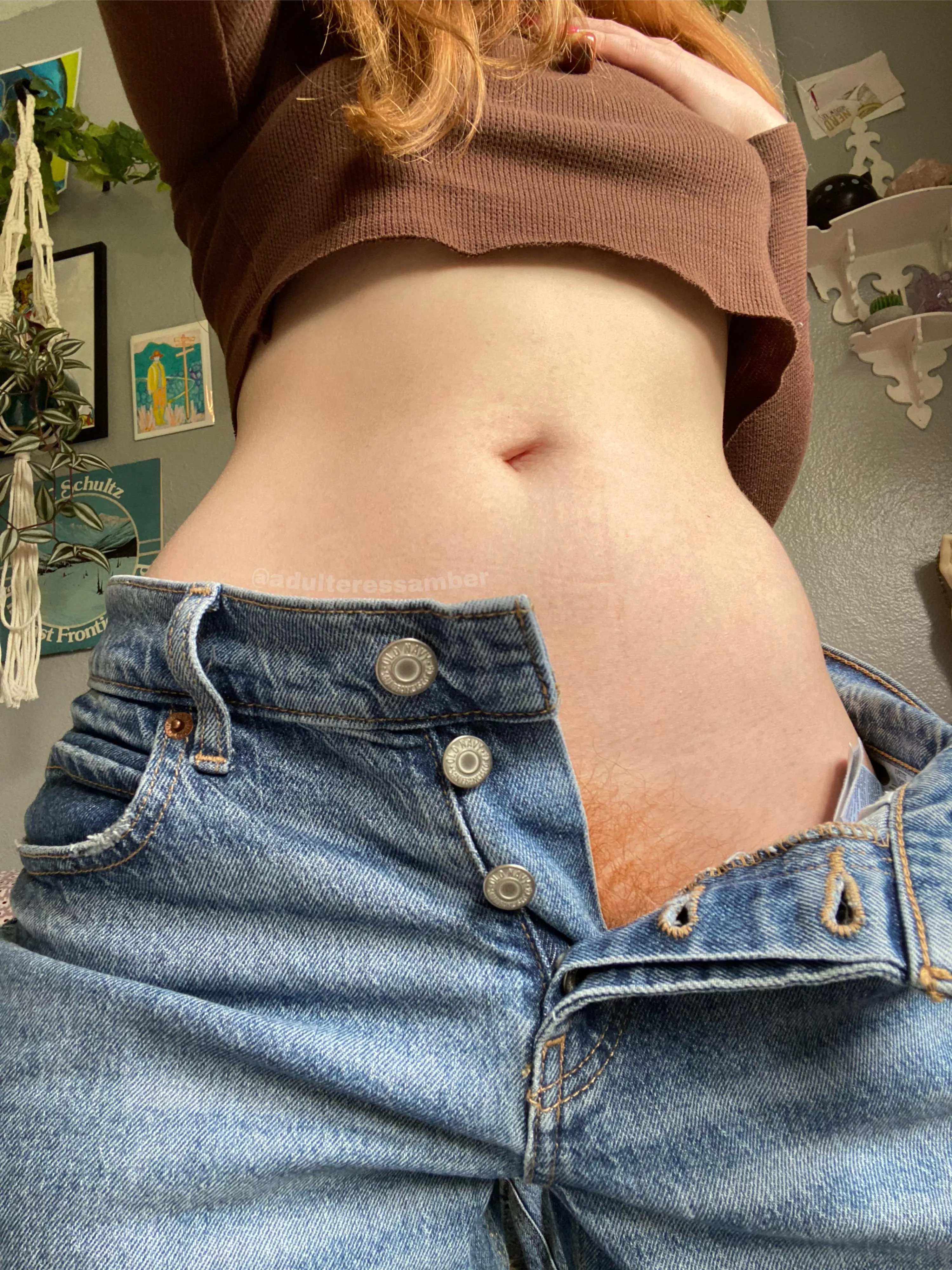 love how it peeks out from my jeans