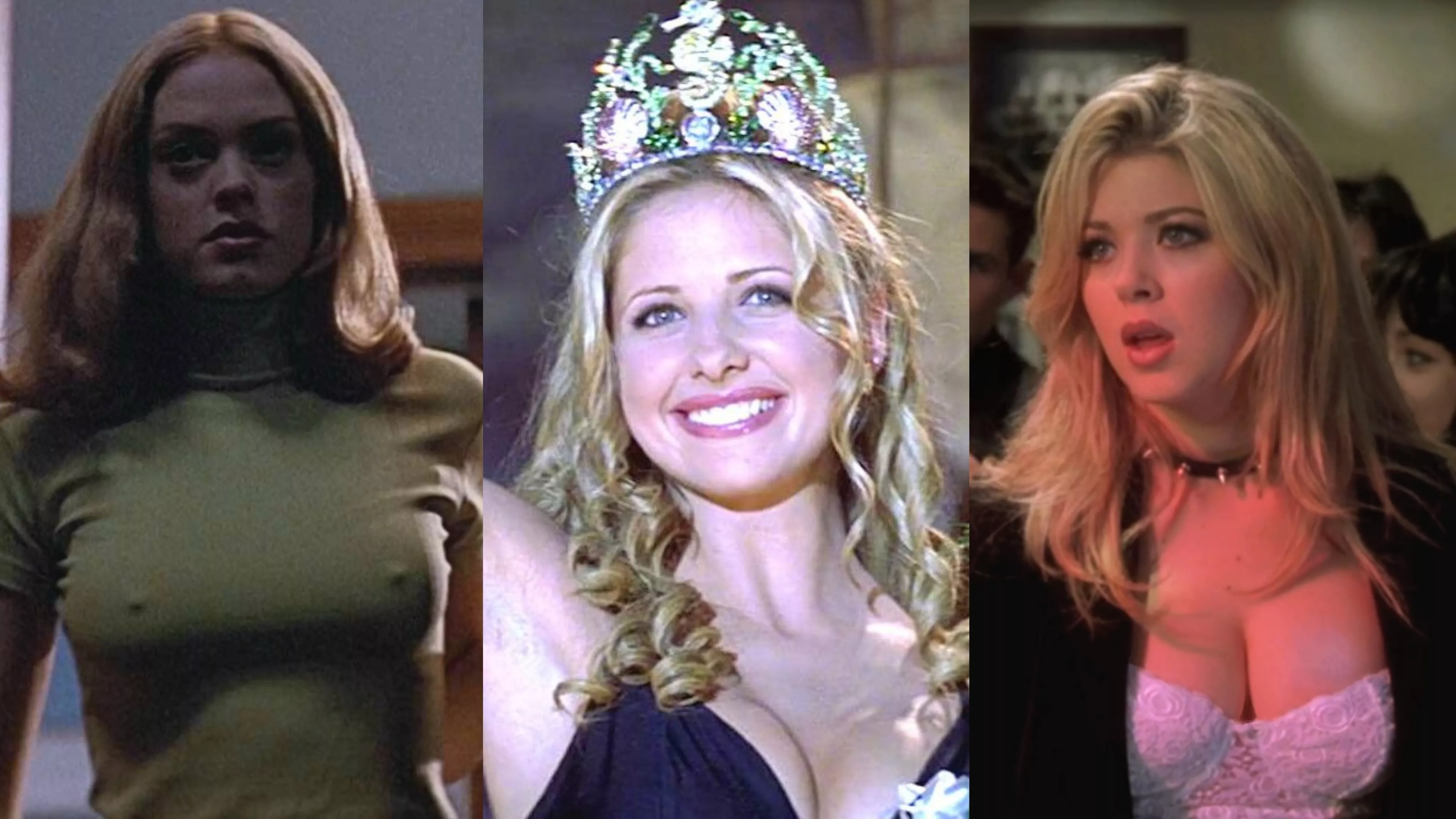 Loved jerking to these horror movies for these ladies; Rose McGowan, Sarah Michelle Gellar, Tara Reid