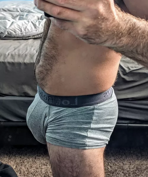 Morning bulge?