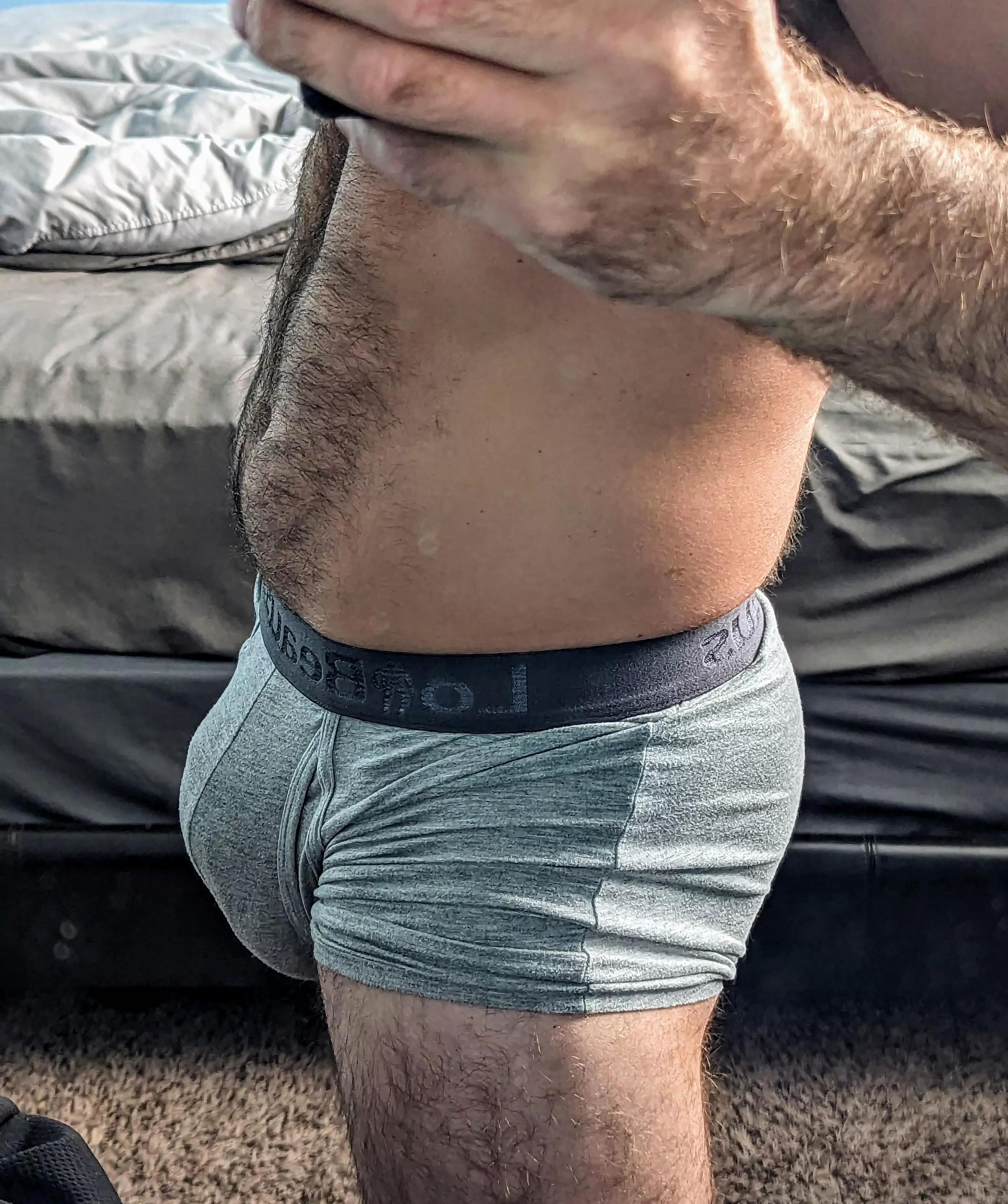 Morning bulge?