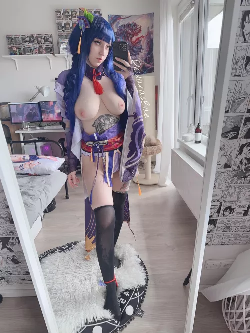 Raiden Shogun by DeidarasBae