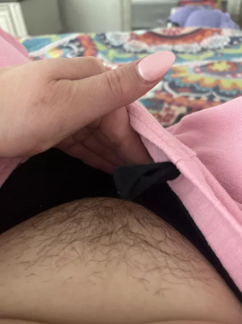 She’s all warmed up for you