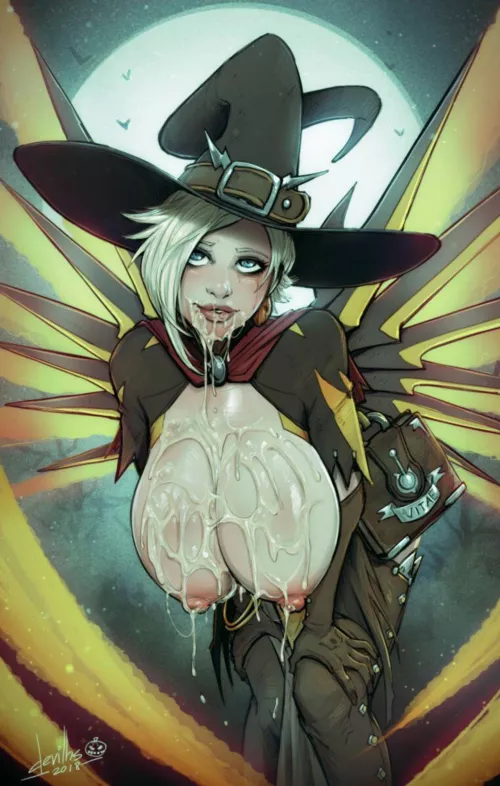 Spending Halloween night with Mercy