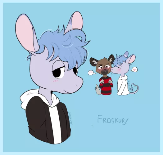 tadano from aggretsuko! (froskury)