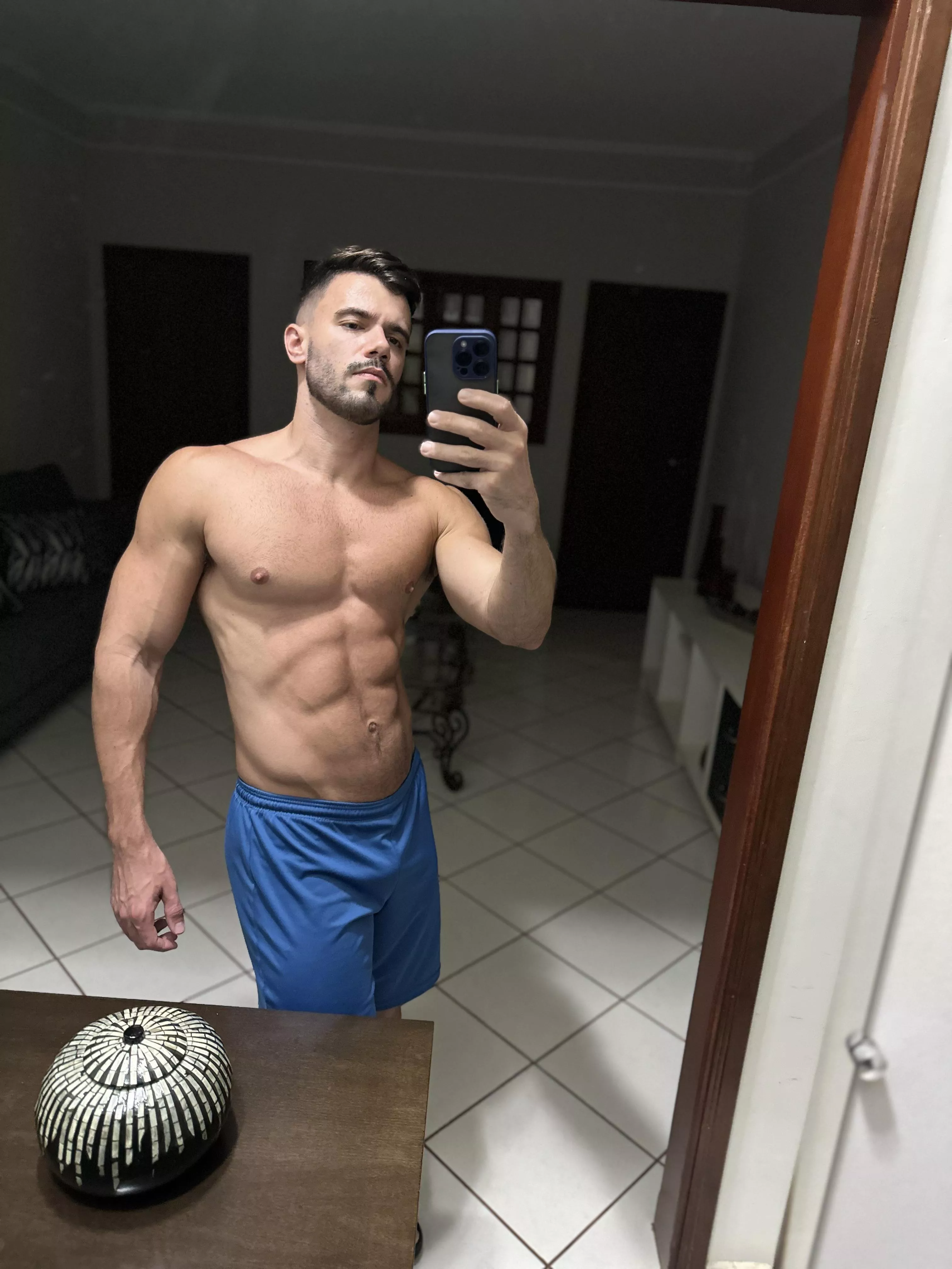 There is a big dude down here waiting for you