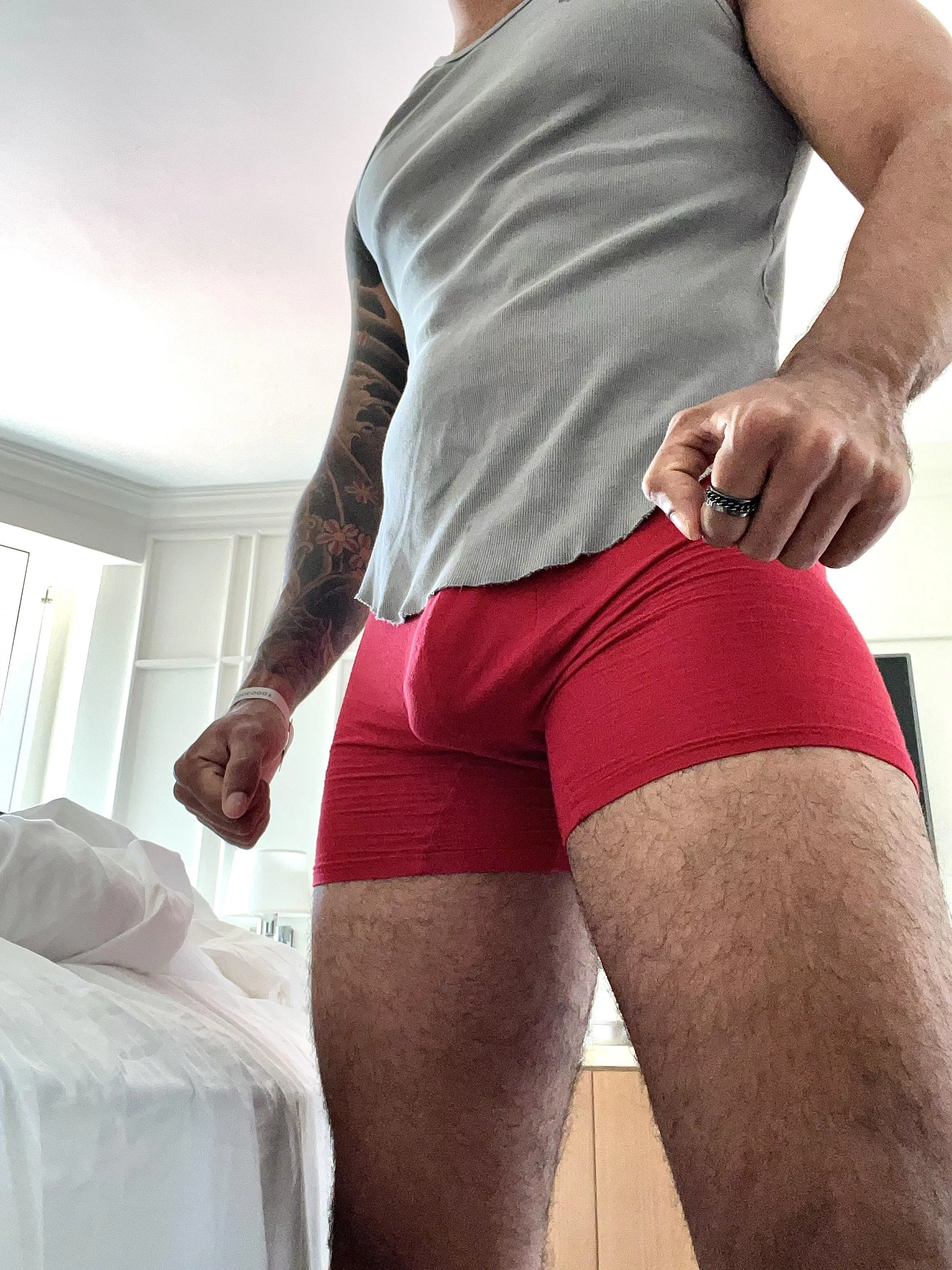 They say Red gets the people going